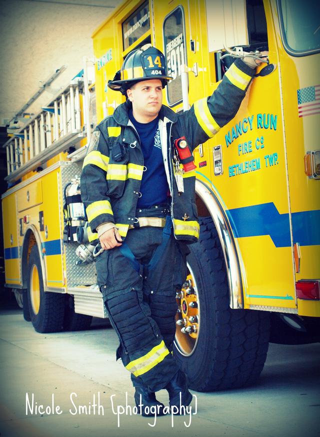 Firefighter Ryan Hay